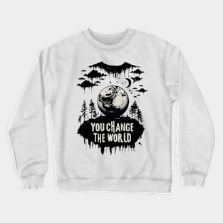 The Earth Day Graphic T-Shirt 02 Crewneck Sweatshirt